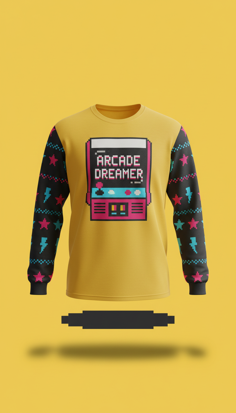 Camiseta Manga Longa Arcade Dreamer