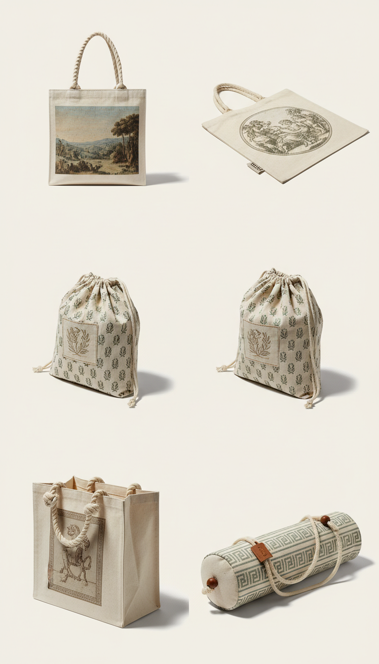 Ecobag Filosófica em Algodão Cru